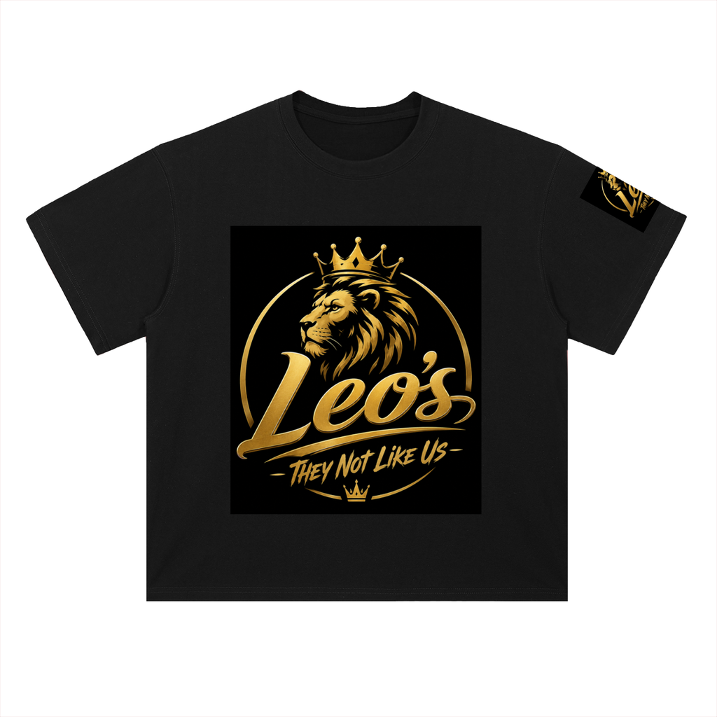 Heavyweight Drop Shoulder Cotton T-Shirt